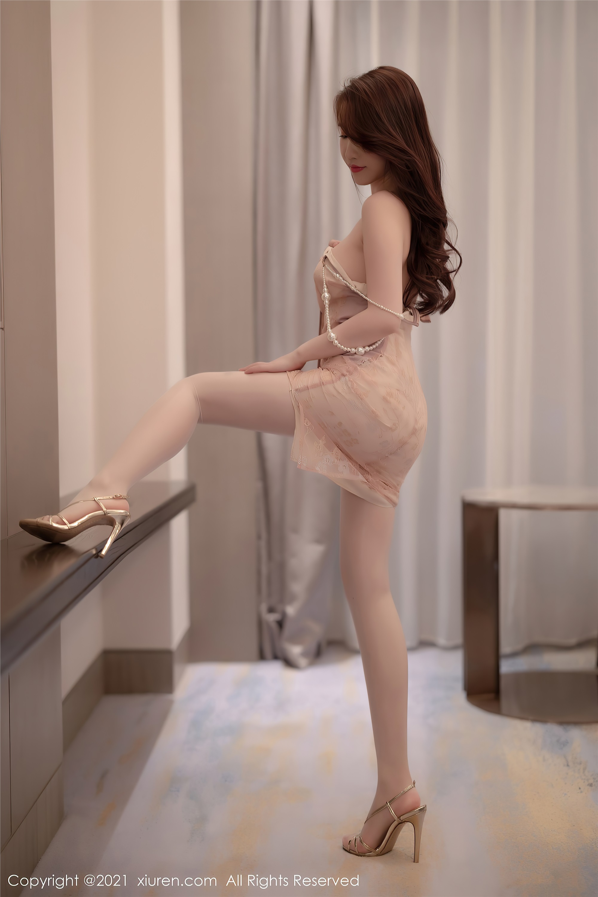 XiuRen秀人网  2021.06.02 No.3497 Cherry绯月樱